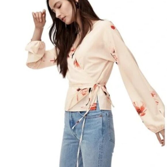 Aritzia Wilfred Lilia Blouse Green - XXS - Picture 10 of 10